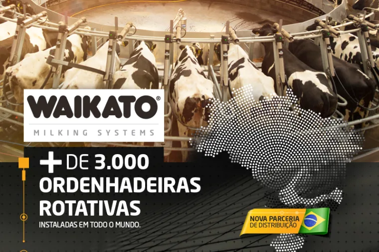 Ordenhadeira Rotativa Weizur anuncia parceria de distribuição no Brasil